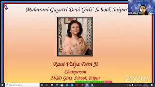 #MGD #Virtual #Passing Out #2021Introduction #Jyoti #Kathju
