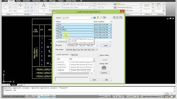 [RDM] - Thống kê thép bằng lisp, block động trong Autocad