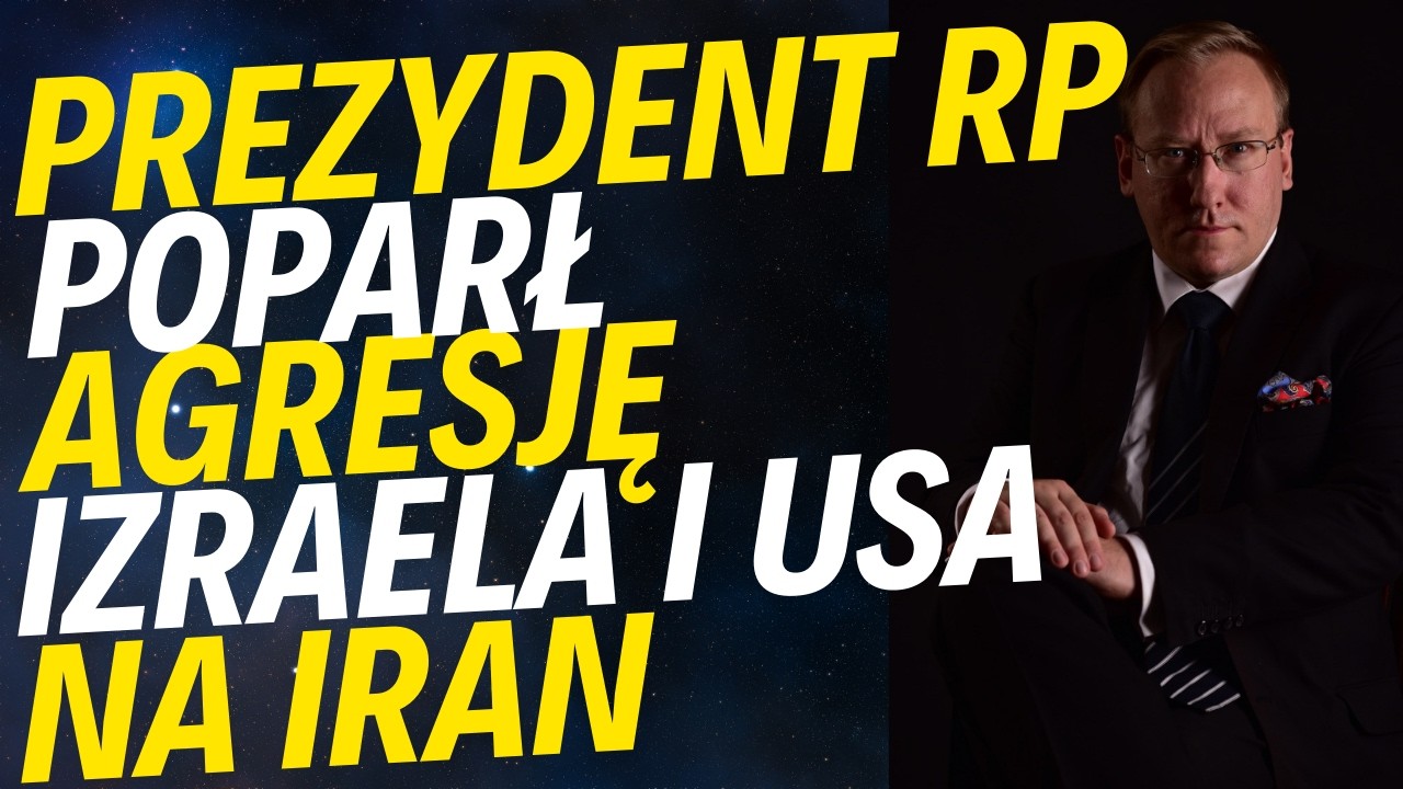 Prezydent RP poparł agresję Izraela i USA na Iran