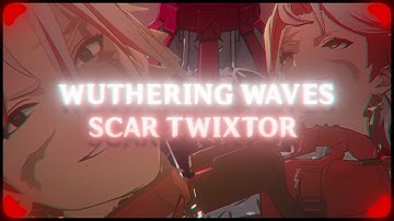 Wuthering Waves; Scar 🃏 (4K, 960 FPS) Flowframes / Twixtor / Interpolation