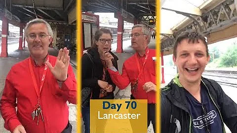 Vicky announces a train at Lancaster! - Perisope S...