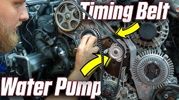 Audi A4 B5 1.8T (AWT) Distributieriem en waterpomp vervangen