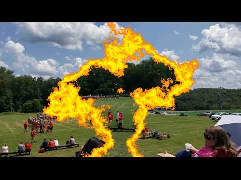 Indian Creek High School Marching Band - Band Camp Performance