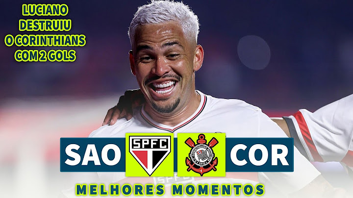LUCITHANOS DESTRUIU COM 2 GOLS | São Paulo x Corinthians | Melhores Momentos | Brasileirão 2025