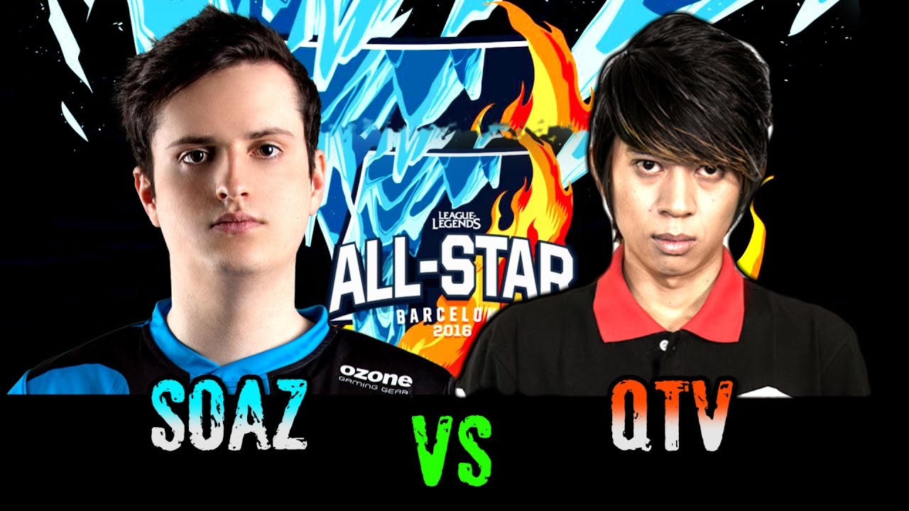 = 5.55600 kilometers 1v1 2016 All-Star sOAZ vs QTV
