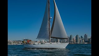 1985 Passport 40 Video Tour & Test Sail on San Diego Bay | California Yacht Sales by California Yacht Sales 3,709 views 2 years ago 6 minutes, 31 seconds