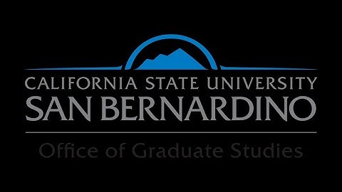 Office of Graduate Studies (2020 CSUSB Graduate Program Expo)