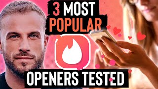 3 Best Tinder Openers (High Response Rate Guranteed)