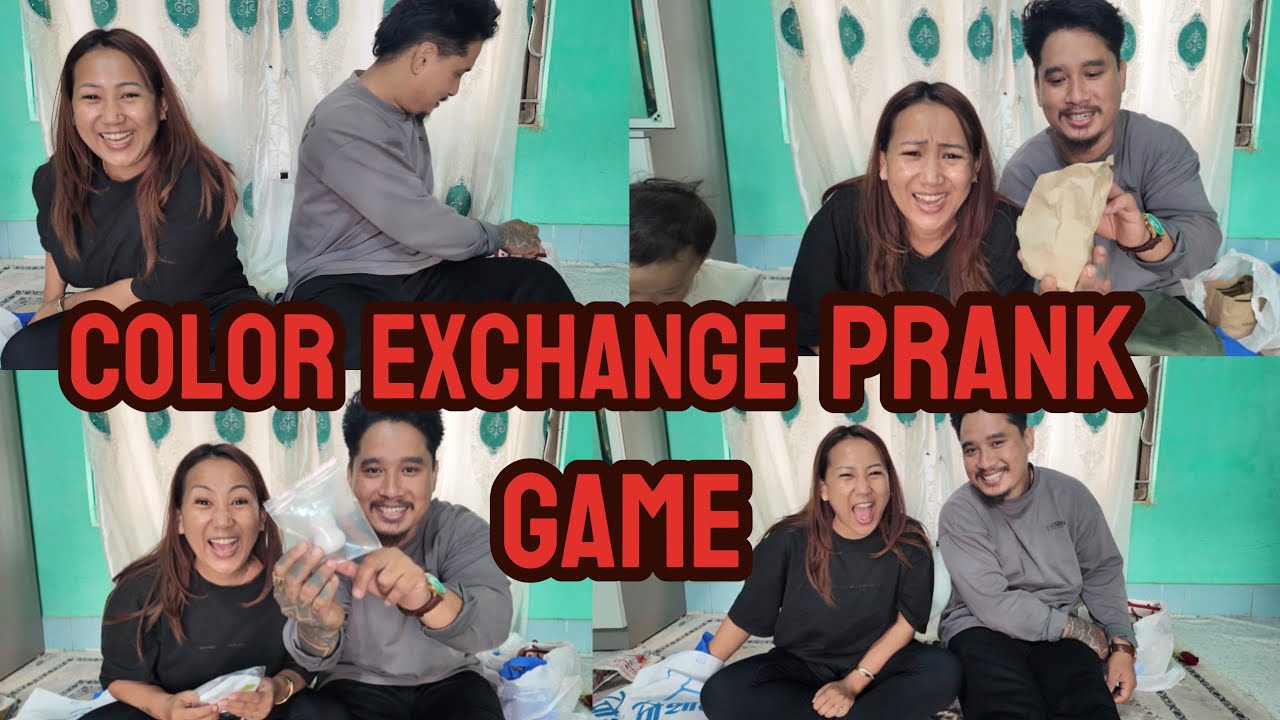 COLOR EXCHANGE PRANK GAME AAYO 🖤 #mayagurung