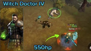 Frostborn PvP Solo | Witch Doctor with new set and new legend elixir very OP | Super Healing 🧑‍⚕️