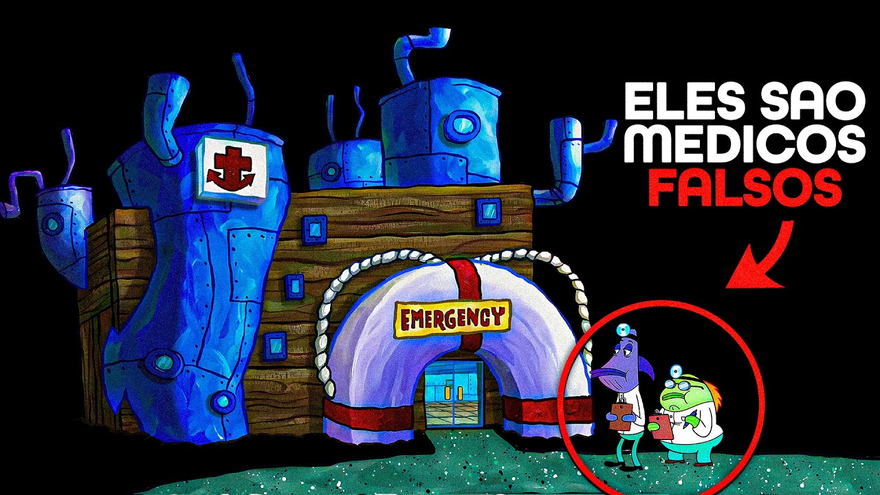 A VERDADE por trás do Hospital FALSO em Bob Esponja - Finalmente Resolvido