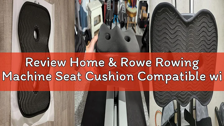 Review Home & Rowe Rowing Machine Seat Cushion Compatible with Concept 2 Rower - Seat Pad for Comfor