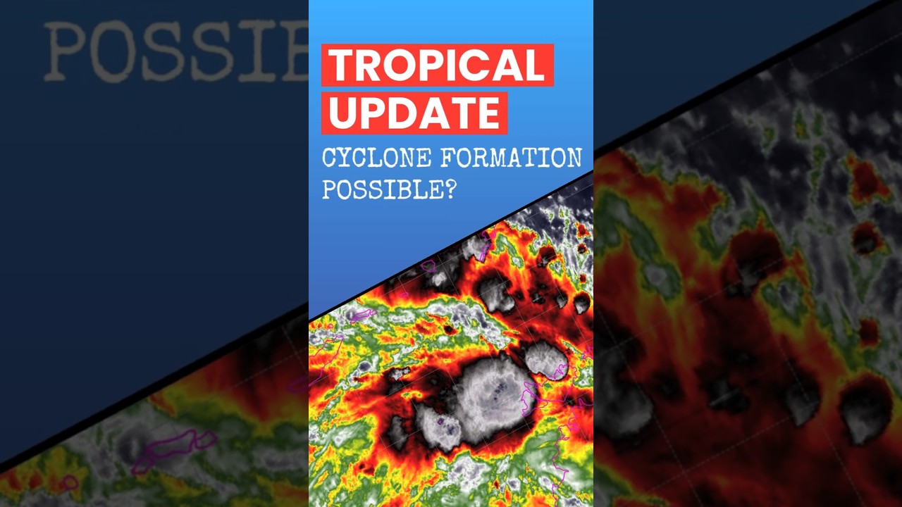 Cyclone Formation Possible, Any Impacts?! #weather #australia #cyclone