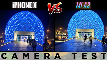 Xiaomi Mi A3 vs iPhone X Camera Comparison🔥