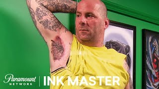 Head To Head - Armpits Pt. 2: Elimination Tattoo | Ink Master: Shop Wars (Season 9)