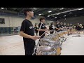 Full Battery Warm-up with Dartmouth HS Percussion | 2023 WGI & DCI Preseason Road Trip