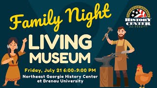 Family Night: Living Museum!