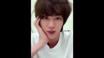 jin oppa his insta post after military service of 100days💜 We miss you oppa🥺💜 @BTS_army_bvc