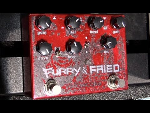 SNAMM '18 - Yellowcake Pedals Furry & Fried Demo