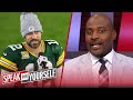 Aaron Rodgers takes a shot at the Packers — Wiley and Jennings react | NFL | SPEAK FOR YOURSELF