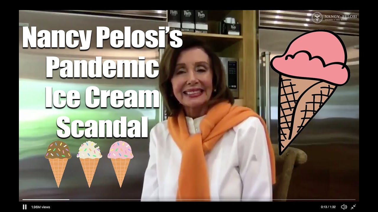 Nancy Pelosi S Ice Cream Freezer Scandal Youtube