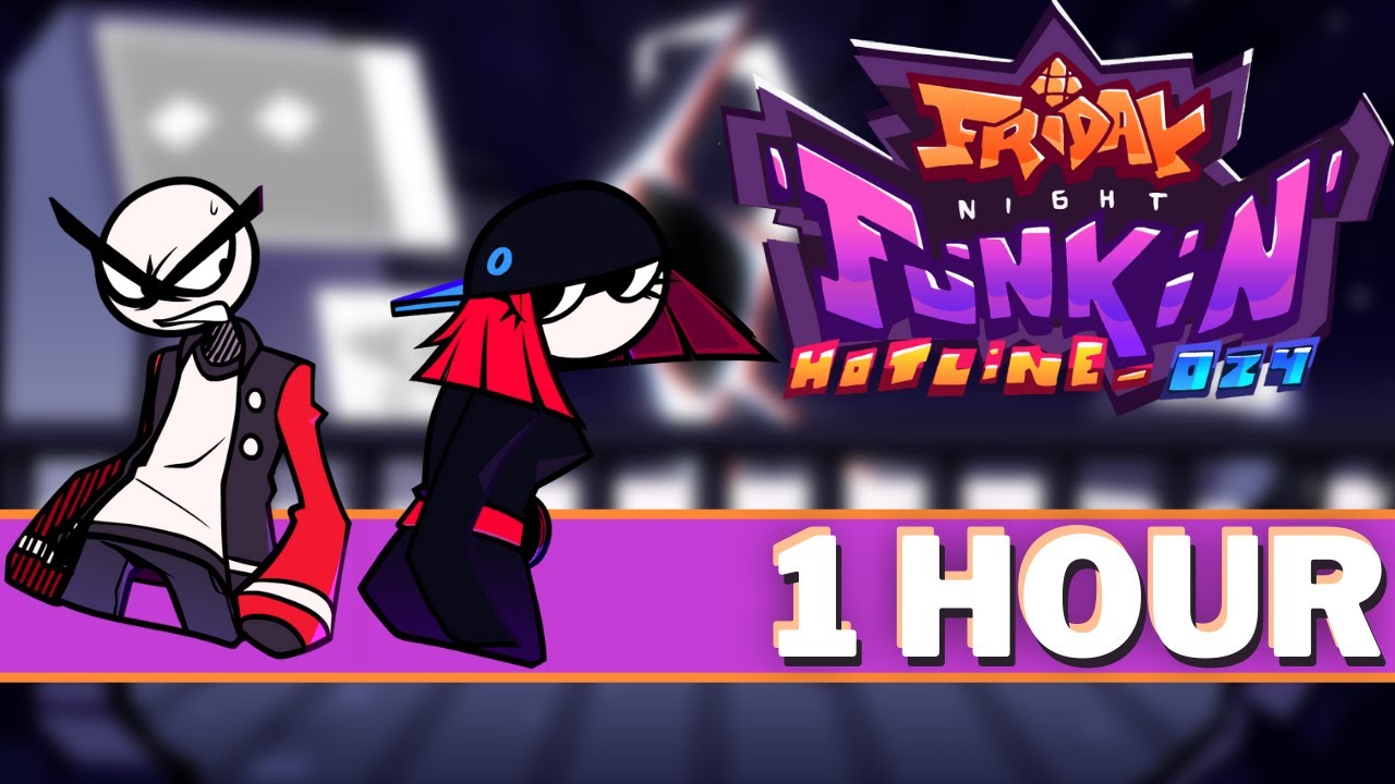 ARMAGEDDON FNF 1 HOUR Songs (FNF Mod Music OST VS Nikku Hotline 024