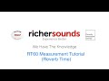 Rt60 measurement tutorial reverb time