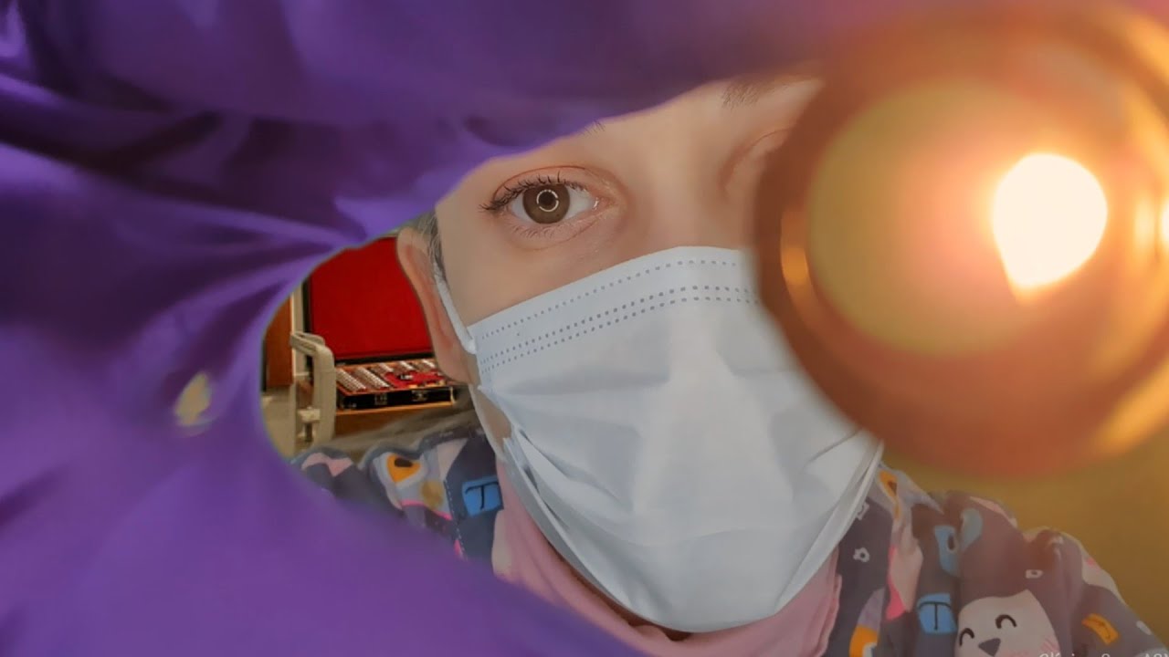 Clínica ASMR | Alergia Ocular Roleplay | Dilatación Pupila | SusurrosdelSurr