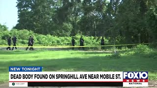 Body found on Springhill Avenue near Mobile Street screenshot 4