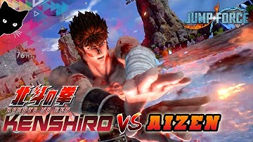 Jump Force gameplay - Kenshiro VS Aizen (no commentary fighting game)