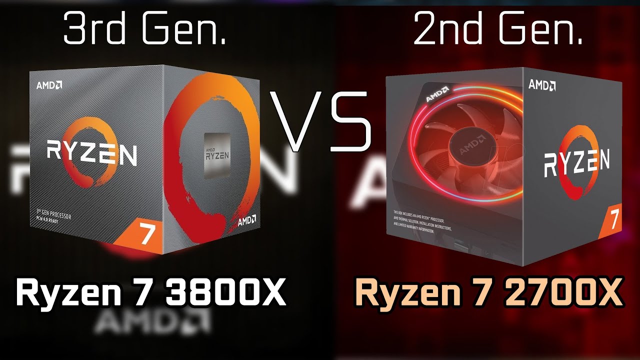 AMD CPU AM4 Ryzen 7 3800X Grå