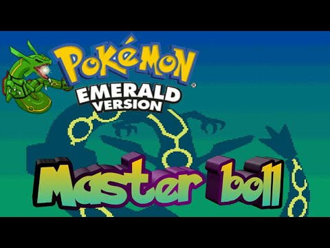 Pokemon emerald: чит на мастер болл.