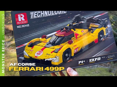 Unbox: Reobrix Ferrari 499P #83 AF Corse (1370 pieces) 11042