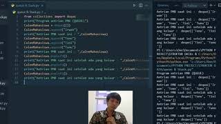 Program Stack & Queue Sederhana Python
