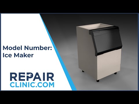 View Video: How to Find the Model Number on an Ice Machine - Tech Tips from Repair Clinic