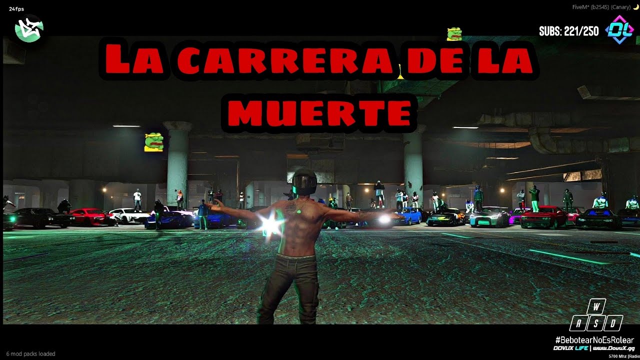 La carrera de la muerte |NameleZ 👺 |Dovux life