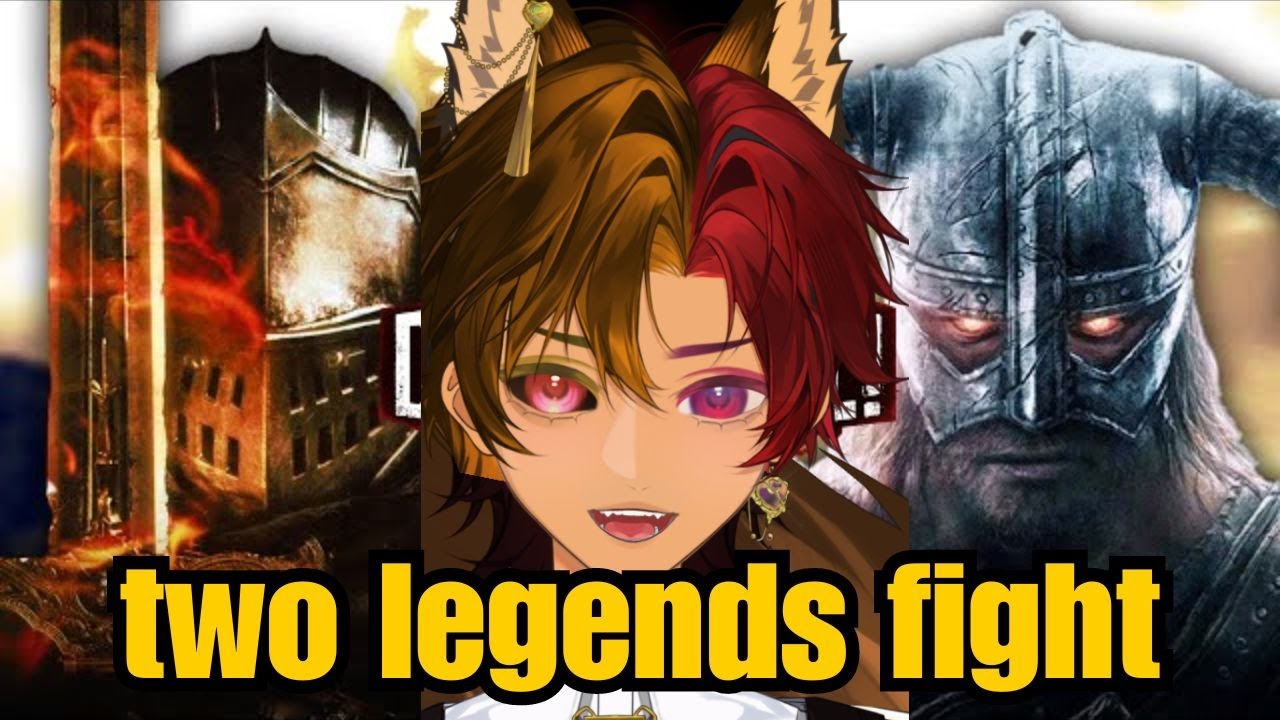 Skyrim VS Dark Souls (Dragonborn VS Chosen Undead) | DEATH BATTLE! | DRMalliVT Reacts