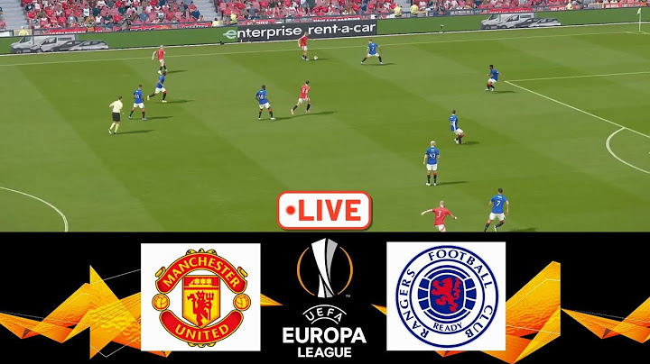 Manchester United vs Rangers | Europa League 2024 | ⚽ Full Match Live Highlights En Vivo Resumen⚽
