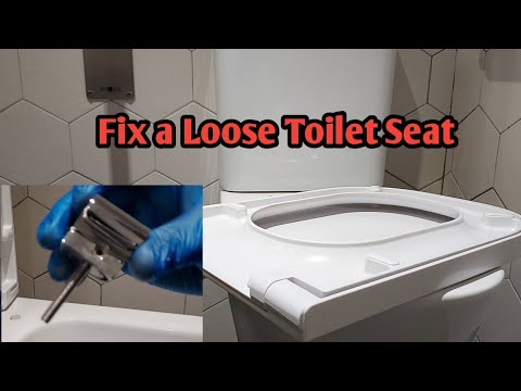 How to Tighten a Loose Toilet Seat