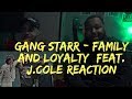 Gang Starr - Family and Loyalty (feat. J.Cole) [Official Video] REACTION