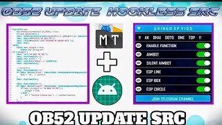 OB52 UPDATE AIMKILL SRC | HOW TO UPDATE SRC | HOW TO MAKE MOD MENU 