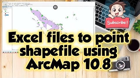 Rubah excel ke shapefile (SHP) | Convert excel to shapefile (SHP) | ArcMap 10.8 | ArcGIS 10.8