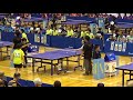 ねんりんピック秋田2017　卓球（１０日、東京都A vs 福岡市）