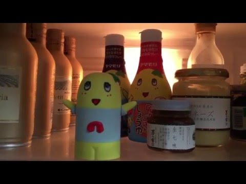 冷蔵庫のふなっしー - YouTube
