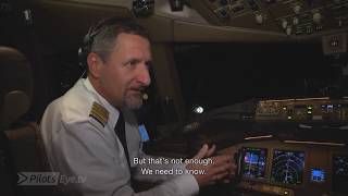 Pilotseye.tv - Boeing Flight Line \& Boeing Lufthansa 777 Test Flight [English Subtitles]