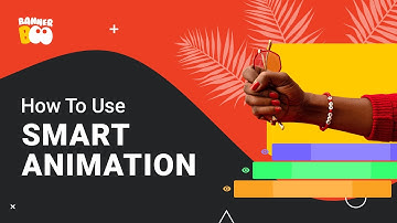 How to animate banner in one click using Smart animation feature at BannerBoo.com