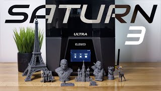 Elegoo Saturn 3 Ultra - 12K Resin 3D Printer - Review