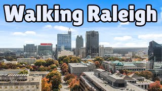 Raleigh downtown walk - 4K