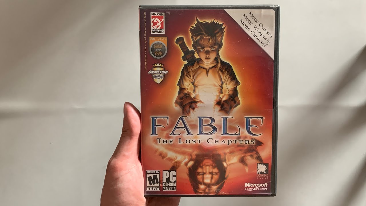 Fable: The Lost Chapters (PC) Retro Unboxing | Cover Art Showcase