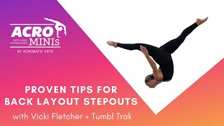 Ep 99   Proven Tips for Back Layout Stepouts with Vicki Fletcher & Tumbl Trak